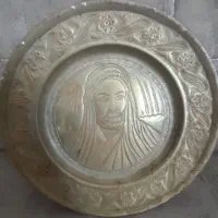 قلم‌کاری شده  شمایل امیر المومنین (ع)‌