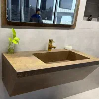 ساخت روشویی سرامیکی و صفحه کابینت سرامیکی