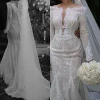 لباس عروس سایز ۳۶ الی ۳۸