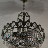 دو عدد لوستر آنتیک