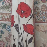 تابلو سرامیکی شقایق ۳۰ در ۱۰ سانت
