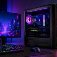 سیستم گیم و رندر RTX / RX  کیس گیمینگ