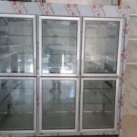 یخچال شیش درب فلزی