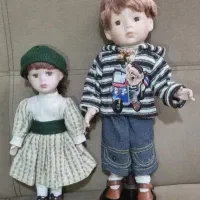 عروسک سرامیکی کلکسیونی