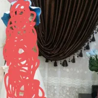 پرده سالن سفید