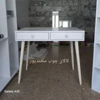 میز تحریر مطالعه دو کشو ساده کامپیوتر