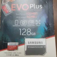 رم 128 سامسونگ evo plus ، فلش 16 گیگ