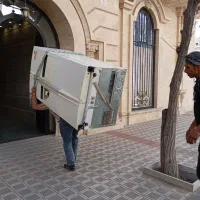 اتوبار باربری شریف بار ایسوزو 6متری با 5کارگر