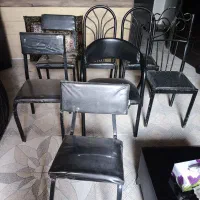 تعدادی صندلی فلزی قیمت مناسب