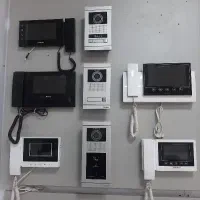 دوربین مداربسته، آیفونکارصوتی ،تصویری (برقکار)