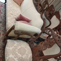 ست مبل ده نفره و ناهار خوری باهم