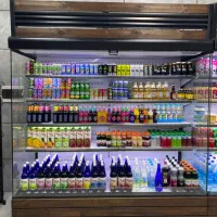 یخچال پرده هوا و فریزر ایستاده