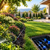 باغ و فضای سبز  و سیستم‌های آبیاری