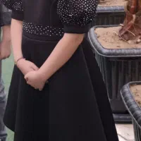 پیراهن مجلسی دخترانه در حد نو