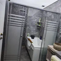 درب ریلی شیشه ای سکوریتی
