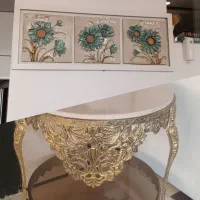 تابلو و میز خاطره طرح برنز