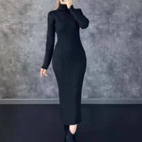 ماکسی یقه اسکی بلند