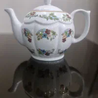 قوری بزرگ گلدار توس