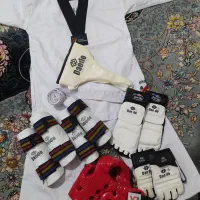 یک دست لباس تکواندو ست کامل