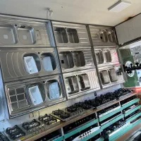 سینک استیل روکار و ‌توکار فانتزی ایلیا استیل ۲۳۴