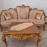 مبلمان ۹ نفره تمام چوب