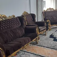 مبل سلطنتی چوبی|مبلمان خانگی و میز عسلی|آمل, |دیوار