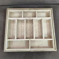 جا قاشقی چوبی  (طرح ریلی)