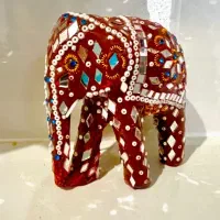 مجسمه فیل آینه کاری