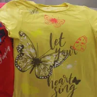 تیشرت بچه گانه دخترونه در حدنو سن ۳تا۵ساله