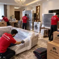 خدمات اسباب کشی همراه با ماشین بزرگ 8متری با کارگر