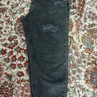 شلوار لی زاپ دار