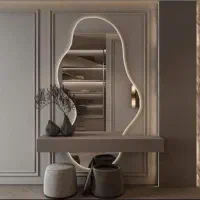 آینه قدی .آینه دفرمه.آینه دفرمه نورمخفی.آینه تاچ .