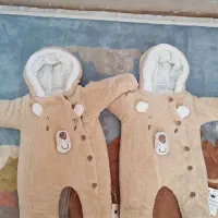 دو عدد کاپشن سرهمی نو