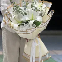 دسته گل لیلیوم کد ۱۵۸۶ گلاریس