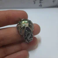 انگشتر  نقره کار دست استاد علیار