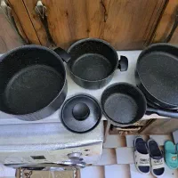 قابلمه چهار تیکه و سبد ابچکان ظرف