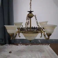 لوستر ۴ شاخه برنز