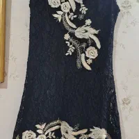 پیراهن مجلسی گیپور دخترانه