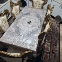 میز غذا خوری سلطنی ۶ نفره