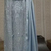 پیرهن لباس مجلسی .لباس شب.سنگ دوزی