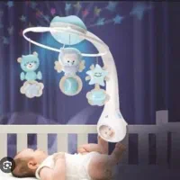 دو عدد آویز تخت موزیکال و چراغدار