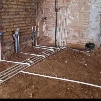 لوله کشی آب پکیج فاضلاب آبگرمکن کولر آبی شیرآلات