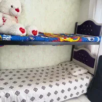 تخت دو طبقه فلزی