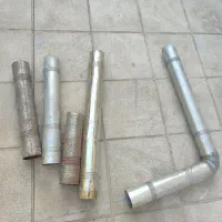 لوله بخاری و گلدان