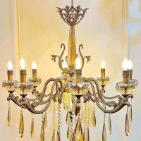 لوستر برنز دیوار کوب (فقط لاکچری پسند)