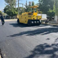 آسفالت تراشه ایزوگام قیر گونی جدول بندی