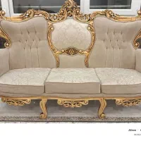مبل سلطنتی 9 نفره با سه تا میز عسلی