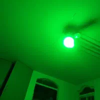 لامپ ار جی بی رنگی ریموت دار  قوی برای سالن