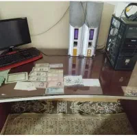 میز مدیریتی شرکتی کامپیوتر سالم تمیز