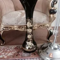 آباژور و گلدان شیشه ای تزئینی|چراغ خواب و آباژور|تبریز, |دیوار